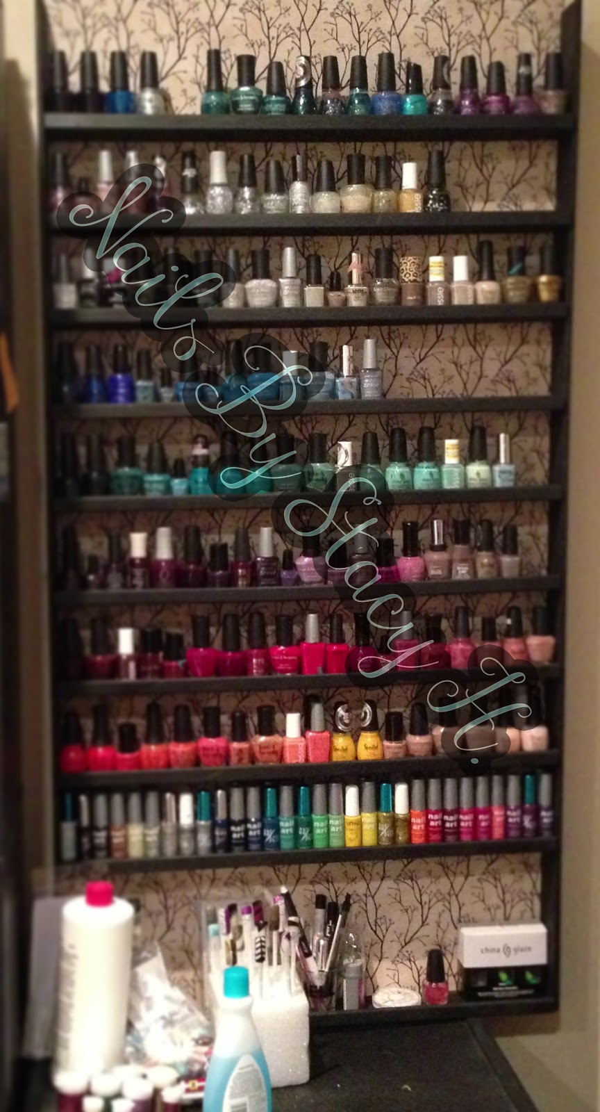 Nails By Stacy H.: DIY - Organizing Your Nail Polish.