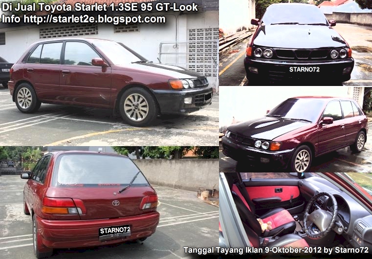 Starlet Dijual