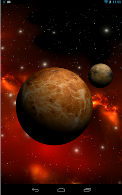 3D Space Live Wallpaper Free