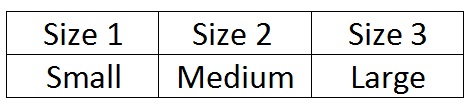 Agnes B Size Chart