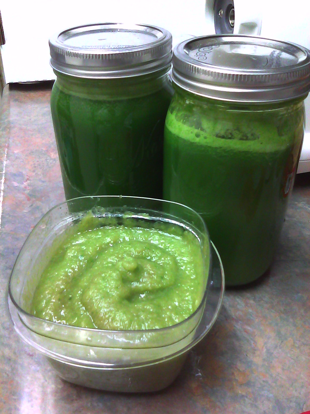 Tna's Corner Green Applesauce aka When Life Gives You Pulpy Apples...