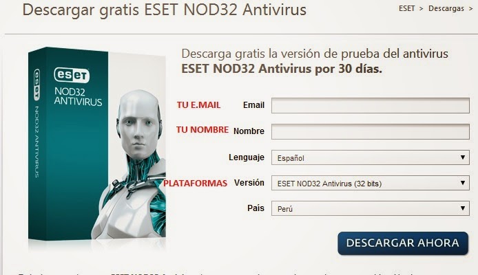 descargar antivirus nod32 9 gratis