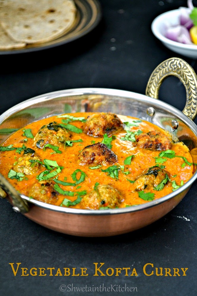Shweta in the Kitchen: Vegetable Kofta Curry - Veg Kofta Curry