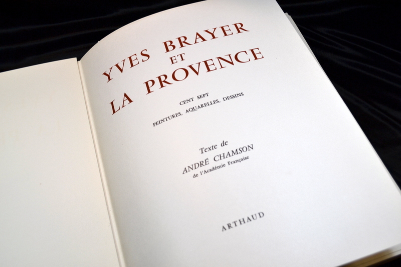 Librairie ancienne et autres trésors... Yves Brayer et la Provence