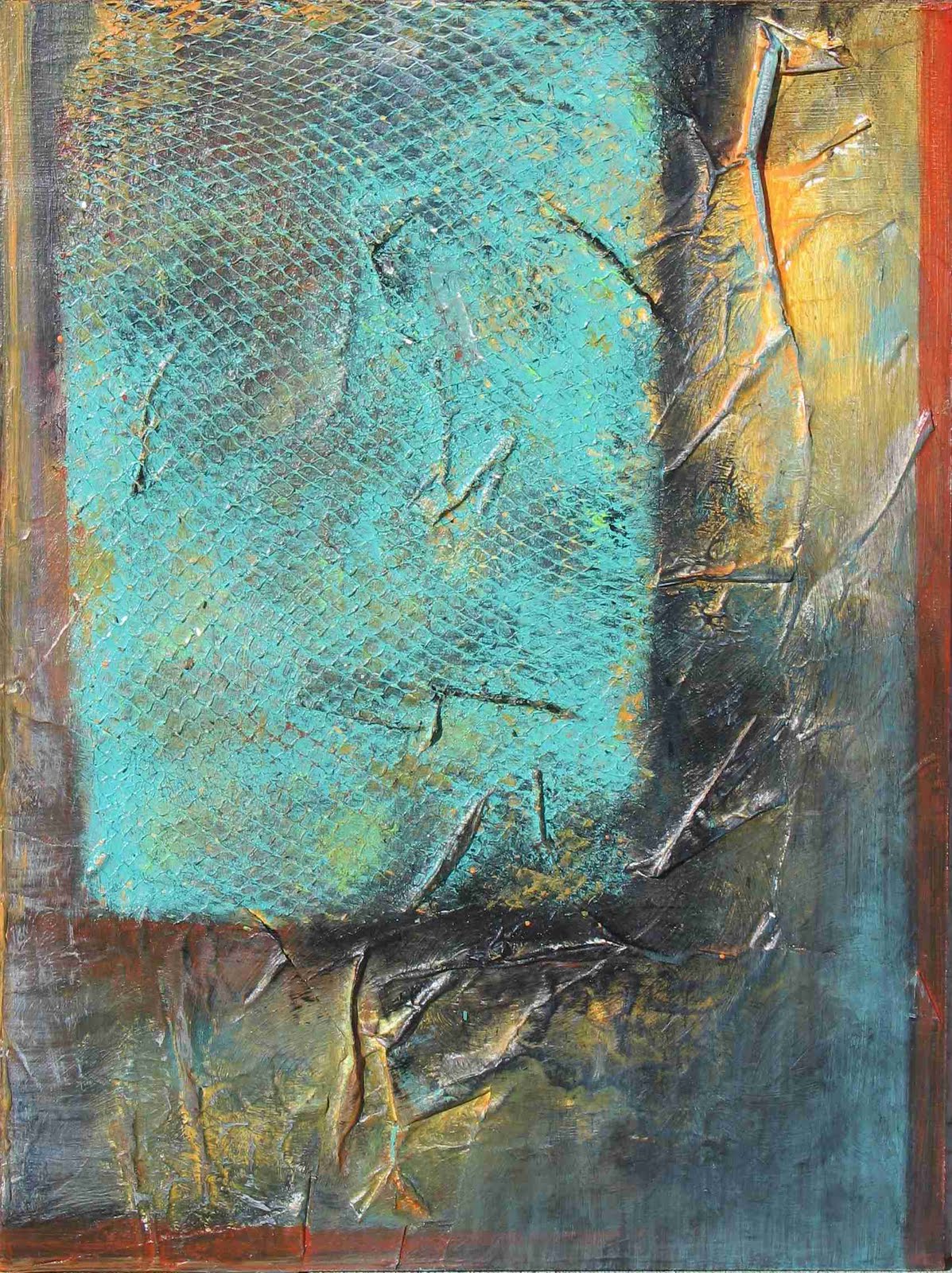 Mixed Media Artists of Colorado "Transient" Contemporary Abstract