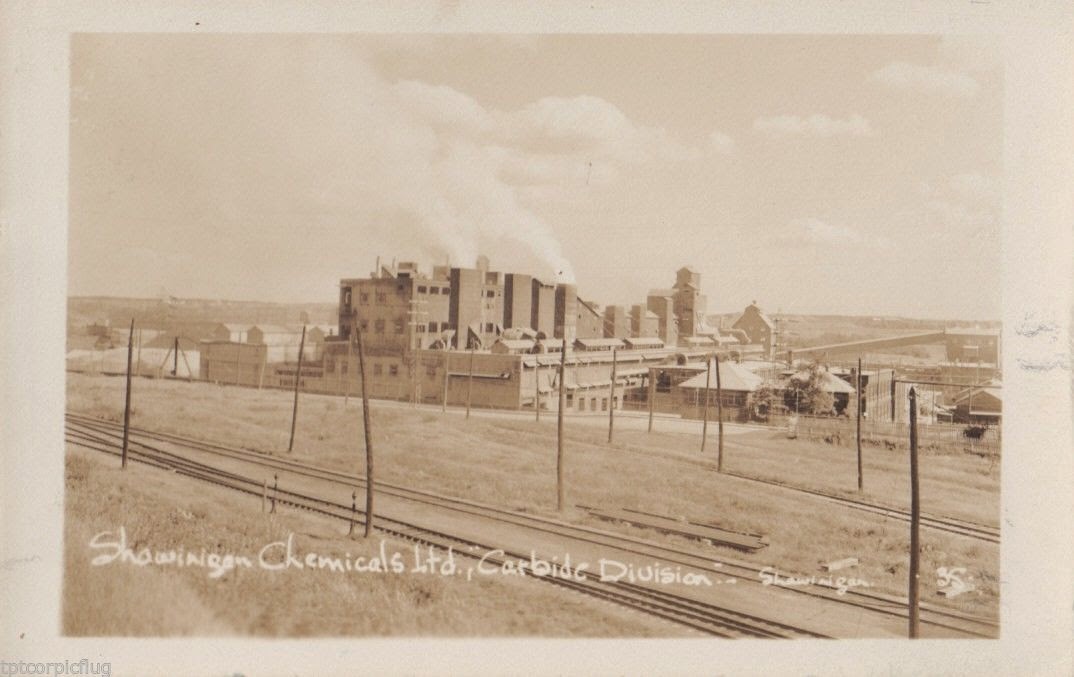 Vue aérienne de Shawingan Actualité de l'histoire du Québec