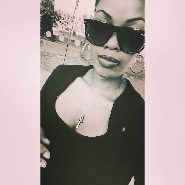 Quirky, Brown Chick: Deja Monet | Quirky, Brown Love Ray Bans, Eyebrows, Hoop Earrings