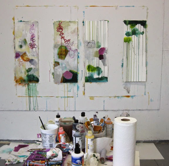 collage journeys by Jane Davies Photos from the Residency