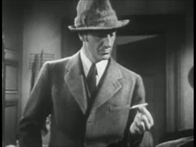 Basil Rathbone Basil+Rathbone+Sherlock+Holmes+Cigarette+clue+Dressed+to+Kill