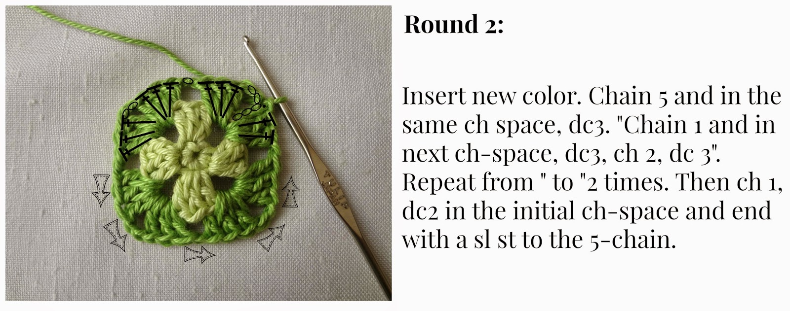 How to Read Granny Square Charts Little Treasures Bloglovin’