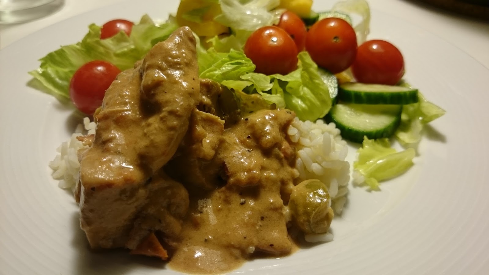 Mamman i köket Kycklinggryta med mango chutney