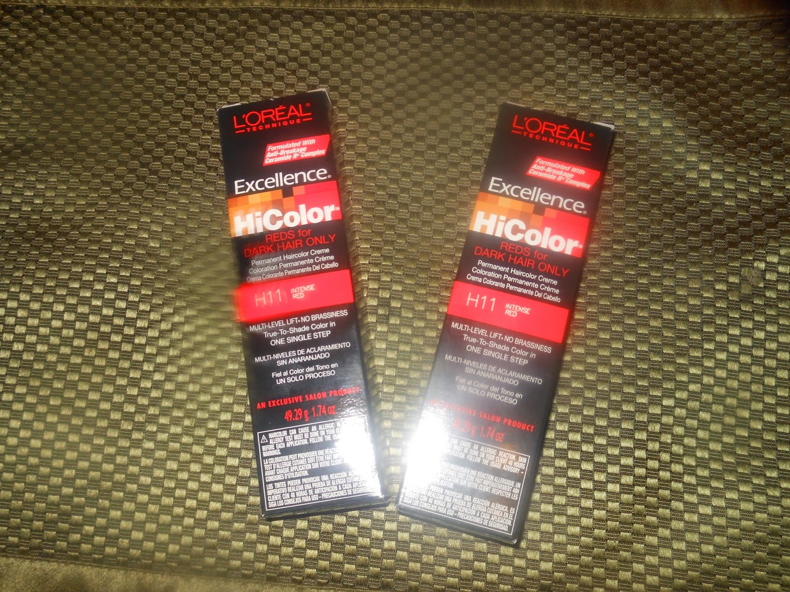 Hair Experiment: L'Oreal Excellence HiColor Intense Red