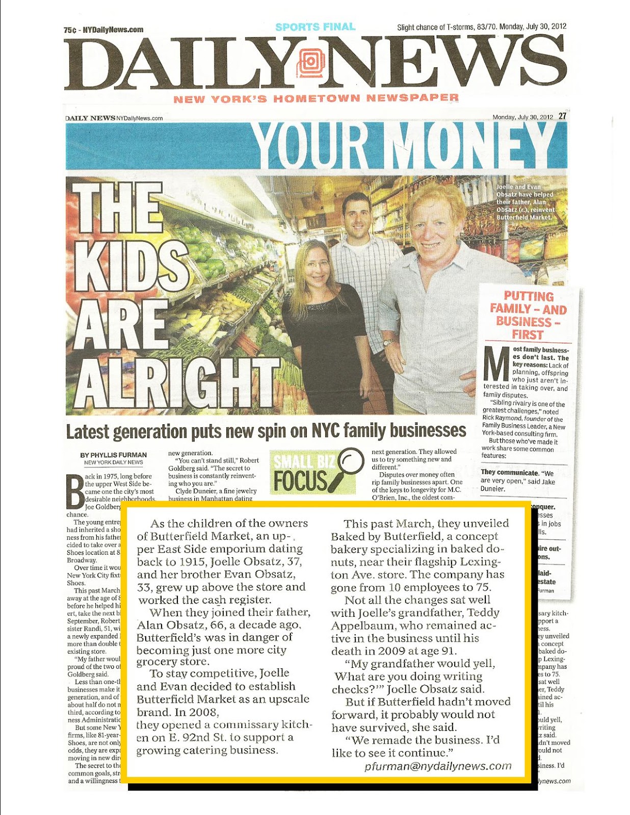 butterfield market nyc