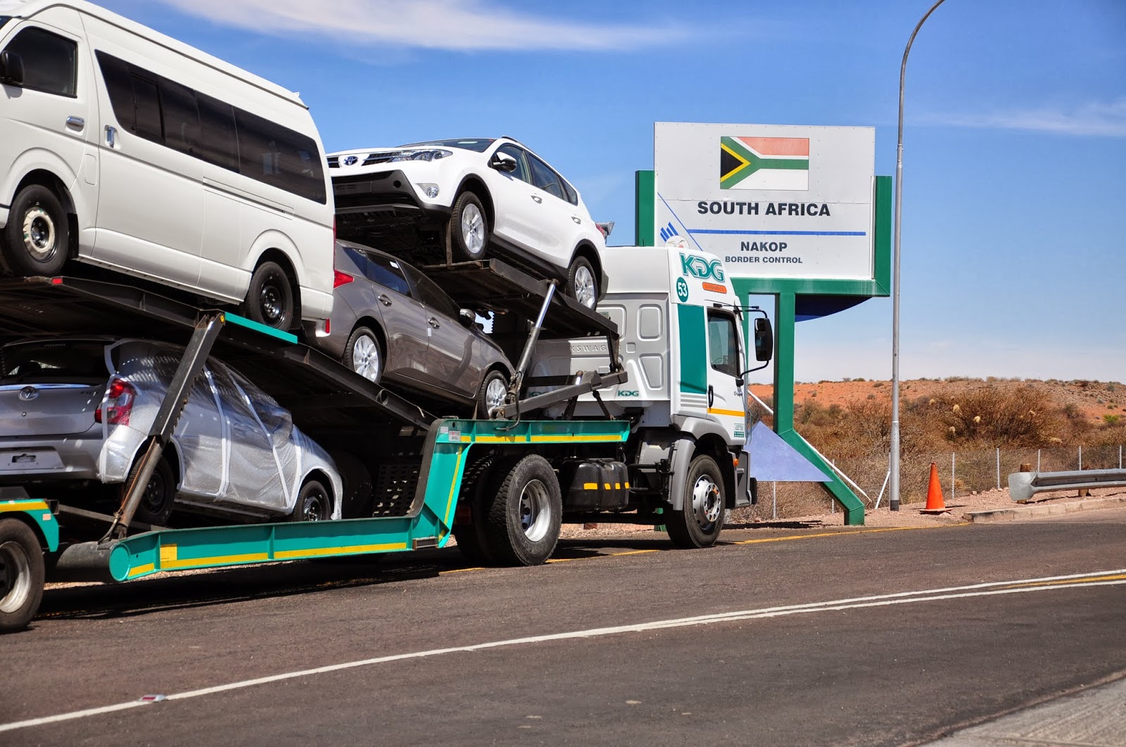 SA Grensposte SA Ports of Entry Dag 6 (6 Okt) besige Nakop