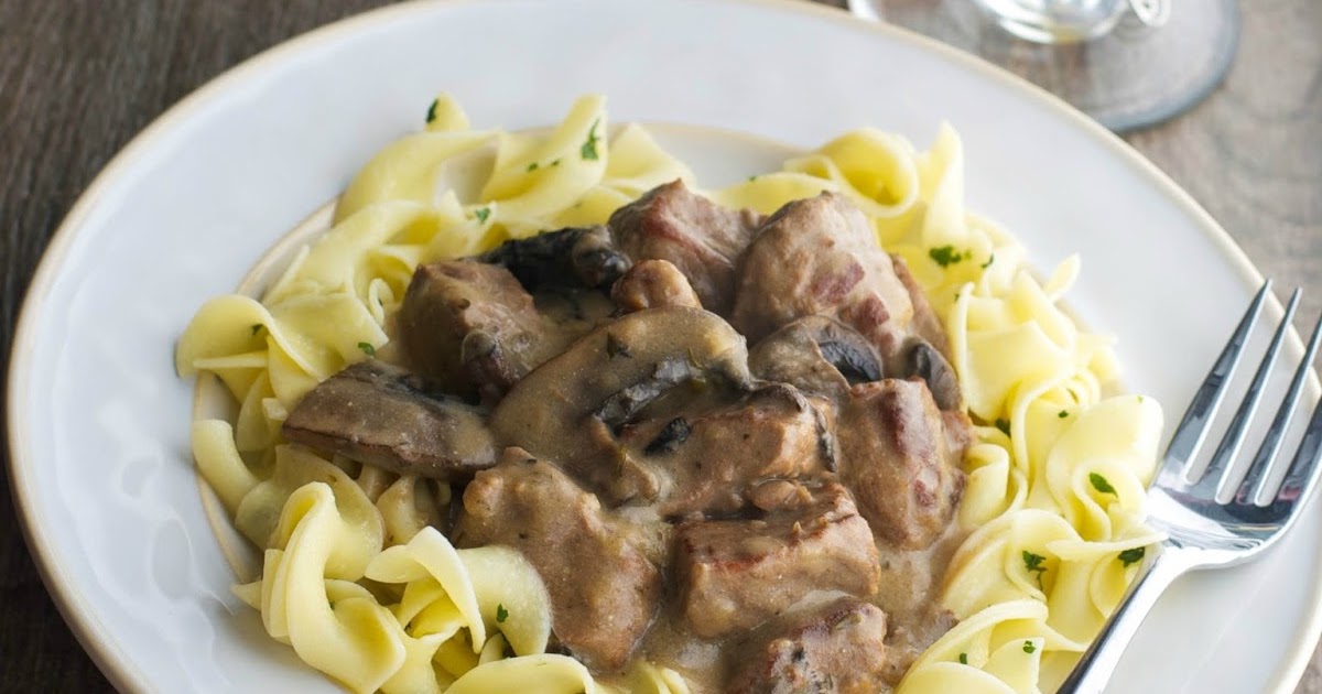 Carrie's Experimental Kitchen Slow Cooker Beef Stroganoff