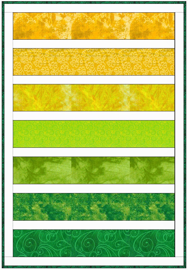 Springwood Winmalee Bushfire Quilt Appeal: Bold Stripes Easy Quilt Pattern