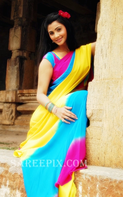 Gajendra_heroine_Daisy_shah_half_saree_stills Gajendra_beauty_Daisy_shah_half_saree_photo