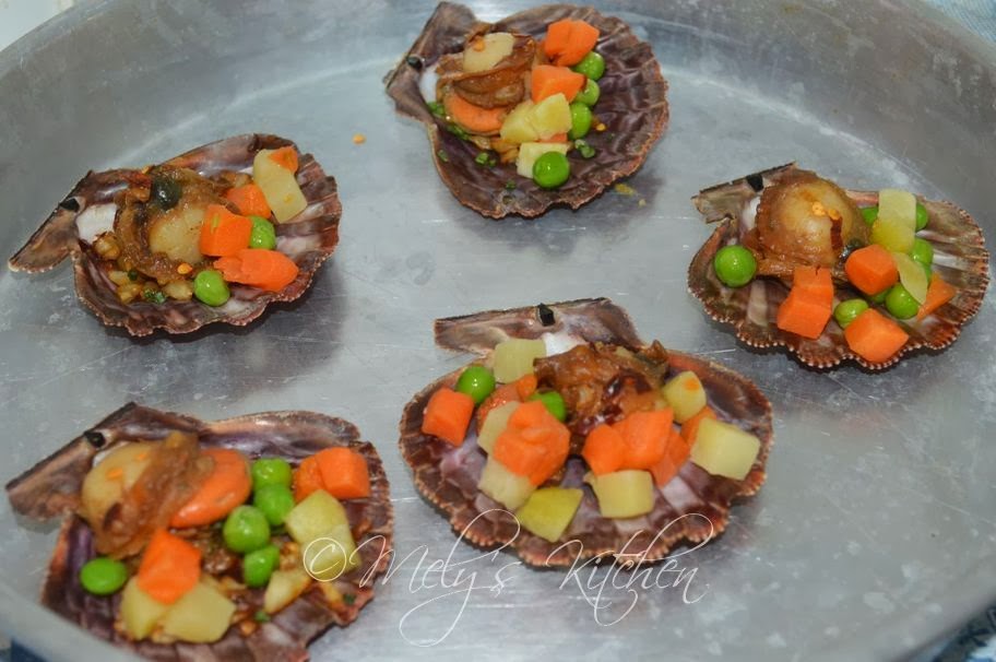 Mely's kitchen Baked Scallops