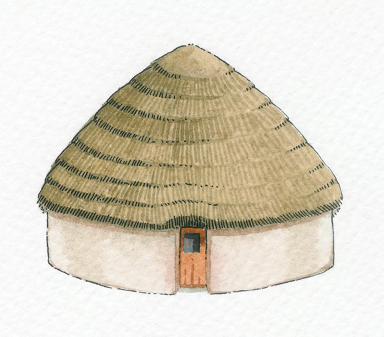 Chozas de Córdoba.: Choza II de La Alcantarilla (Belalcázar).