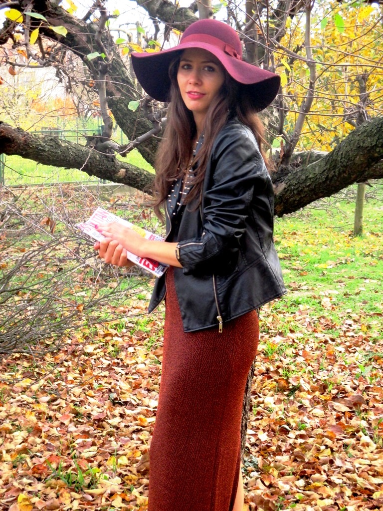 Katarina`s Fashion World Maroon Hat
