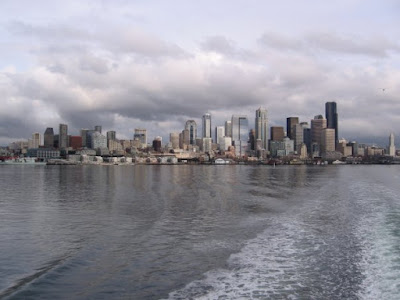 Seattle skyline Seattle Ferry