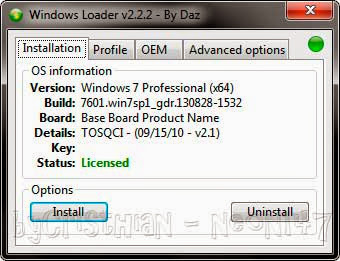 Activar Windows 7 (Loader v2.2.2) (32-64bits) (2014) Activar Windows 7 (Loader v2.2.2) (32-64bits) (2014)