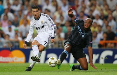 VIdeo Real Madrid Vs Manchester City Hasil Liga Champion 19 September 2012