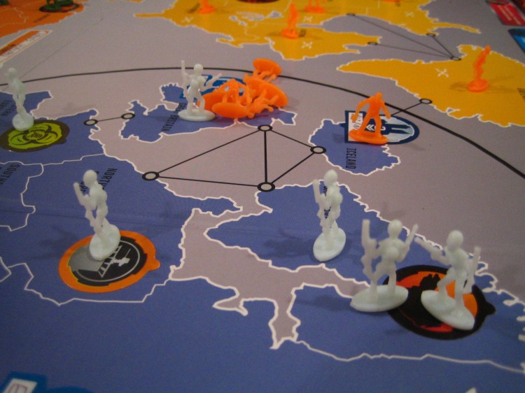 Risk Legacy Again With Allen And Han This Time Intentionally Getting Both The Mutant Faction Bright Orange Alien White In Play Risk Legacy Again With Allen And Han This Time Intentionally Getting Both The Mutant Faction Bright Orange Alien White In Play