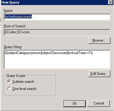 Active Directory Locked Account