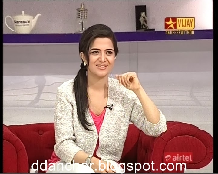 Anchor Dhivya Darshini Koffee With DD (Devayani and Nakul Spl)
