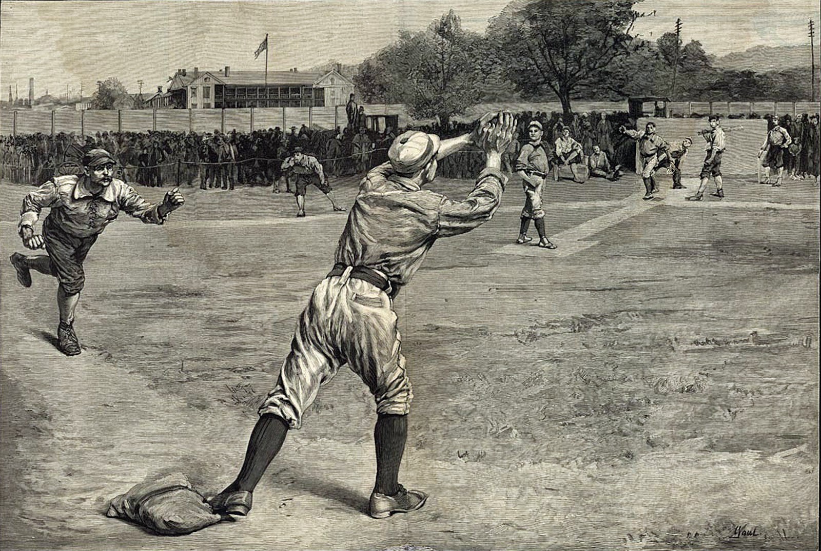 Historic Pelham Reference to an 1884 Baseball Game Between the Country