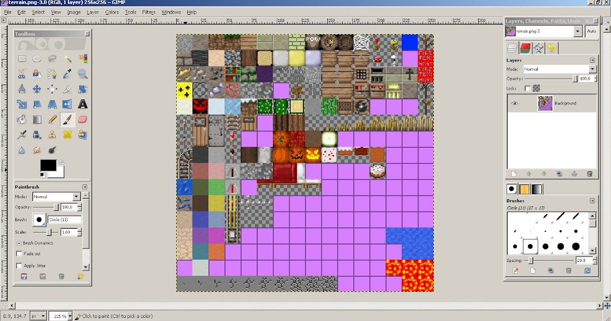 Me2005's Minecraft Builders Blog: Tutorial (Part 3): How to Make Your Own Texture Pack