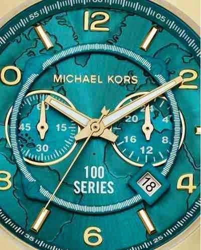 michael kors fundo azul
