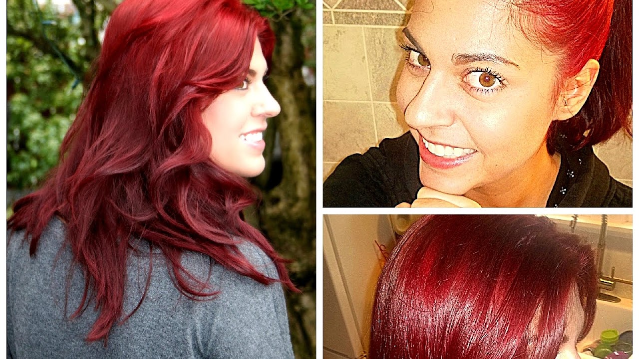 Red Box Hair Dye Box Choices