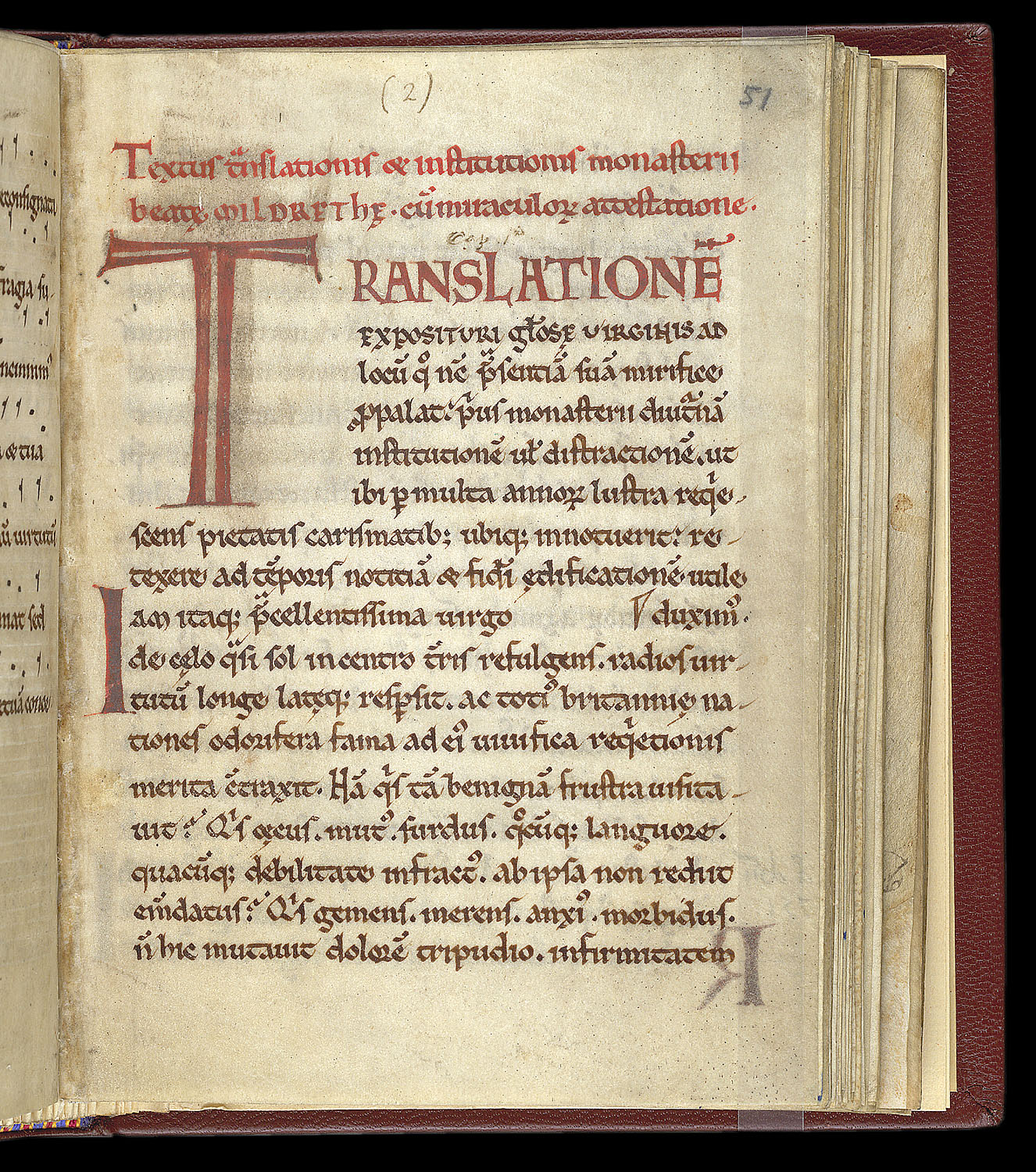 A Clerk of Oxford St Mildred of "The Fairest Lily of the English"