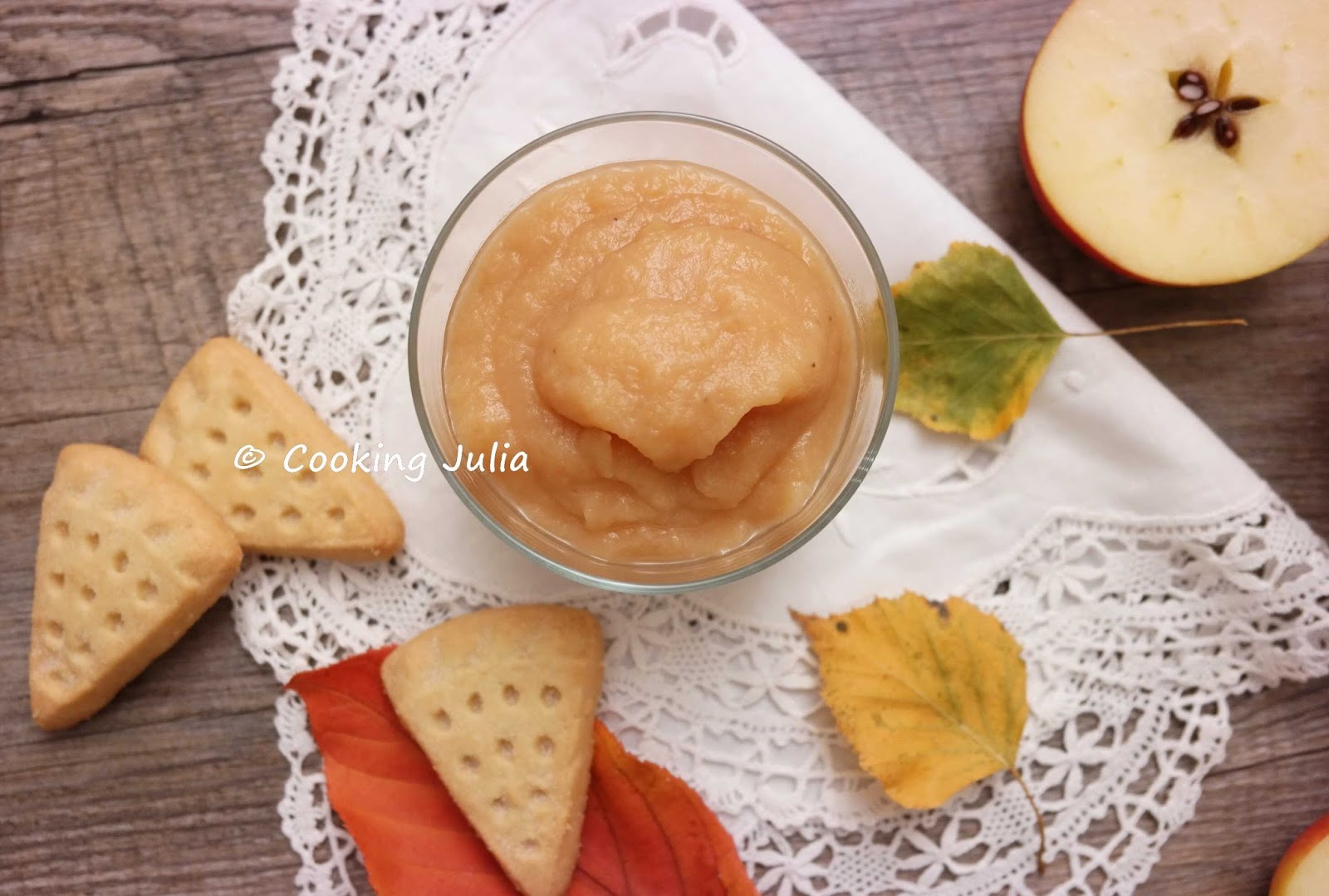 COOKING JULIA COMPOTE LÉGÈRE DE FRUITS D'AUTOMNE