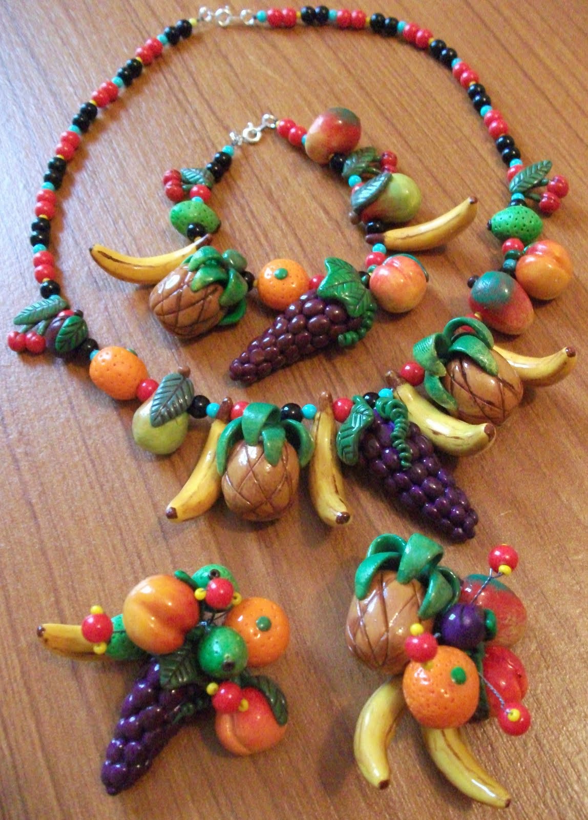 Kalandra Jane Millinery and Musings! Retro Fruit Jewellery!