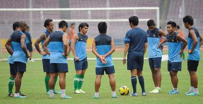 Squad baru TimNas pada piala AFF 2012 di malaysia