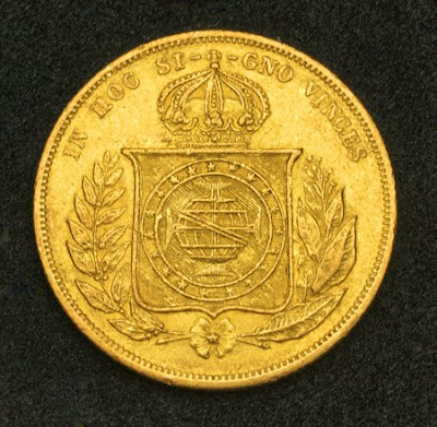 Gold coins of Brazil 10 Mil Reis