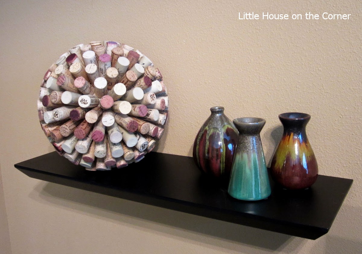 Little House on the Corner Drinking & Crafting DIY Wine Cork Ball