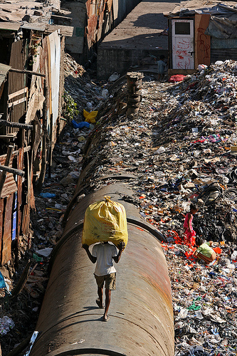 Mumbai Dharavi Slum