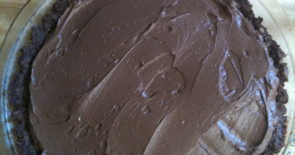 The Gluten Free Vegan: Chocolate Tofu Pie