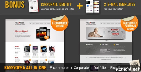 Kassyopea v1.6 – ThemeForest All In One: Ecommerce + Corporate