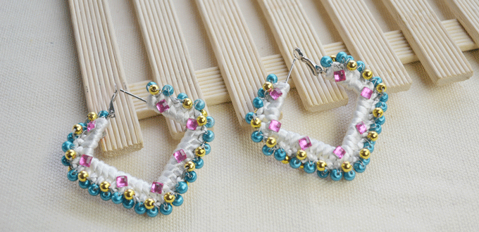 Crafting Wire Diy Needle Tatting Earrings I M A Er For Earrings If You Are Looking An Easy Earring Project These Needle Tatting Simple Way To Bling Out Old Pair Of Hoops