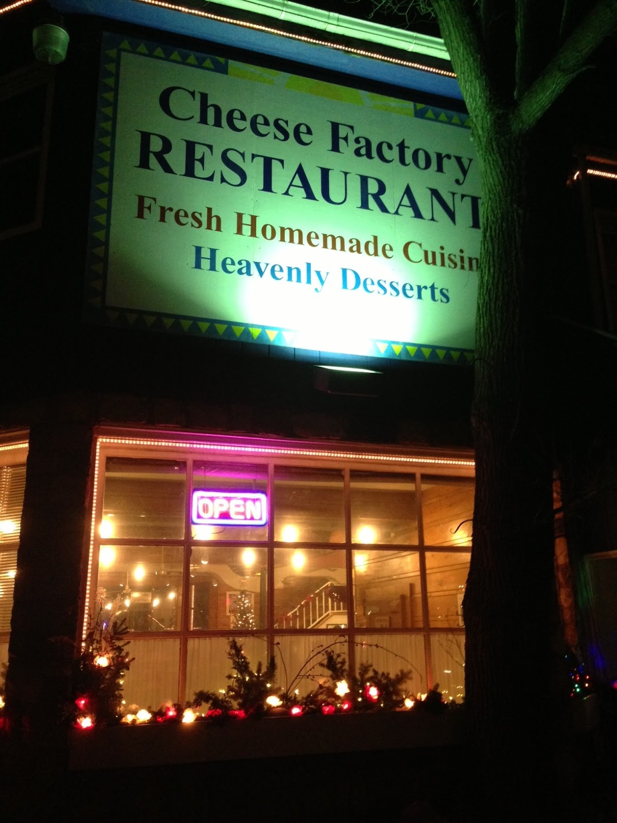 You Care What We Think Cheese Factory Restaurant Wisconsin Dells, WI