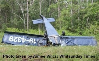 ultralight plane crash near brandy whitsundays aircentre aircraft creek