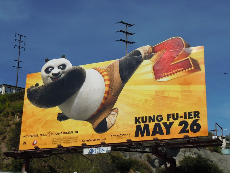 Kung Fu Panda 2 movie billboard