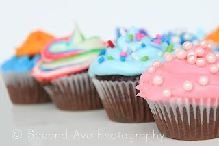 Ciste Gras Mini Cupcakes food photography, cake pops