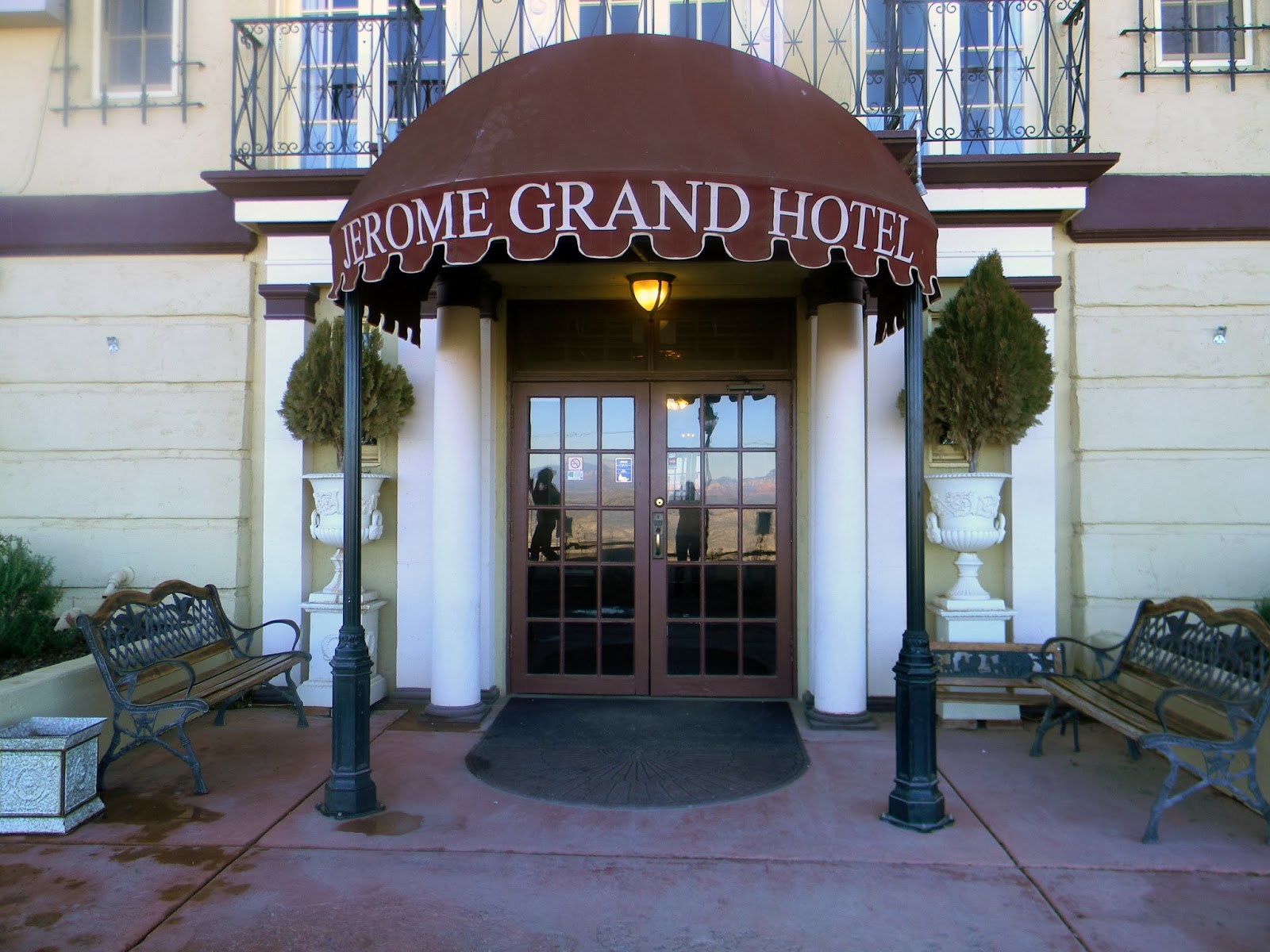 The View From The Jerome Grand Hotel