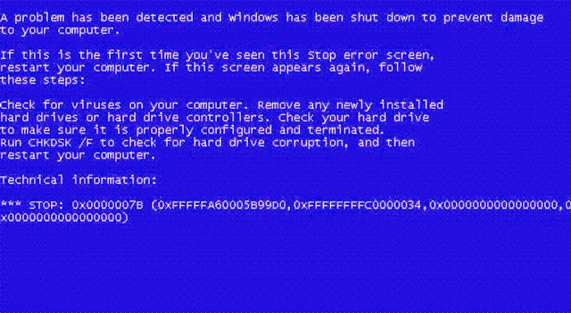 Cara Mengatasi Blue Screen Windows 7